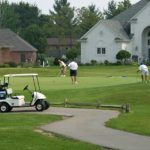 Golf Course. Heatherwoode Golf Club, Springboro, Ohio.